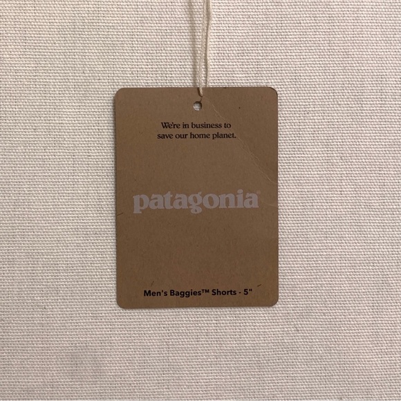 PATAGONIA Men’s Baggies Shorts 5” Inseam — XXL — Tidepool Blue - Picture 7 of 8